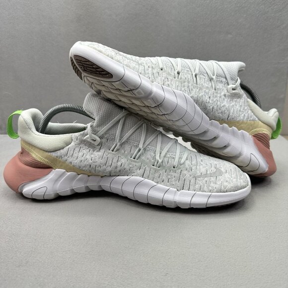 Mens Size 10 Nike Free Run 5.0 Shoes Grey Fog Low Top Athletic Running Sneakers - Picture 5 of 8